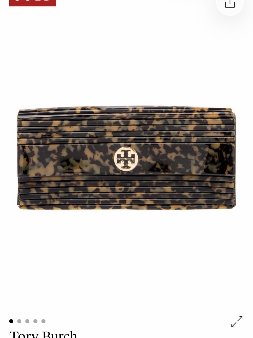 Tory Burch Tortoiseshell Clutch